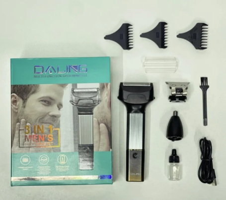 DALING DL-9267 3-In-1 Rechargeable Hair Clipper